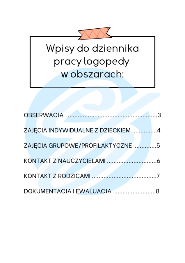 Logopeda w szkole podstawowej – przykładowe wpisy do dziennika