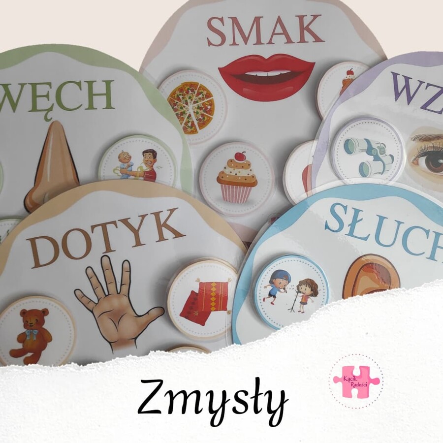 Zmysły POMOCE DYDAKTYCZNE