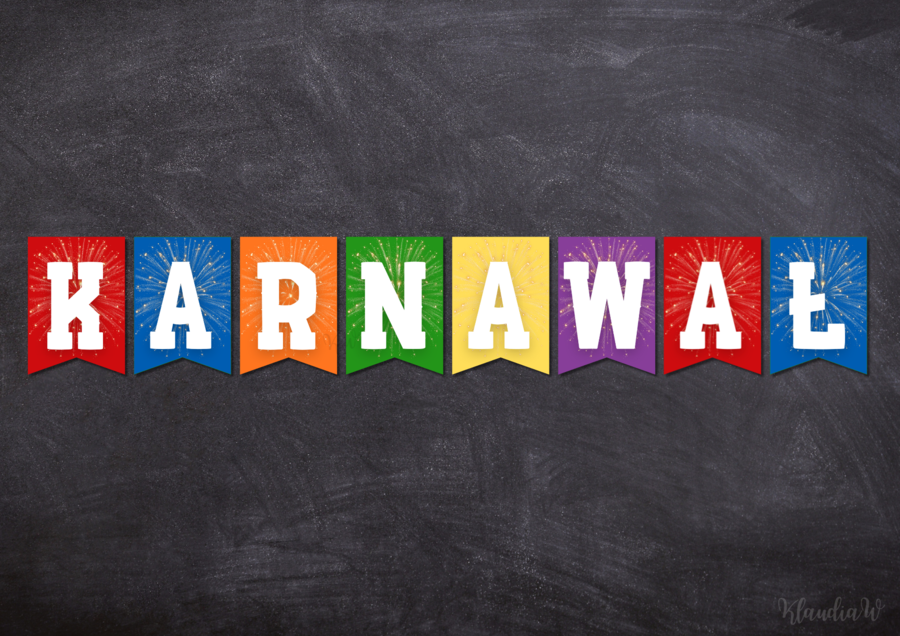 Karnawał - girlanda