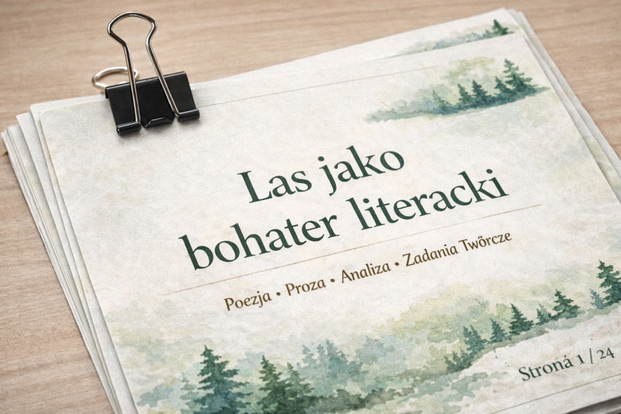 Las jako bohater literacki