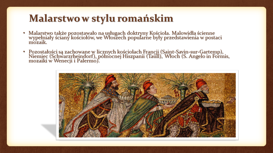 KULTURA ŚREDNIOWIECZNEJ EUROPY