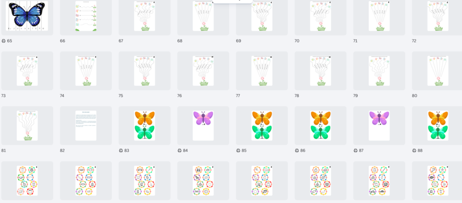 Logopedia - Motylowa książka aktywności logopedycznej – głoski syczące