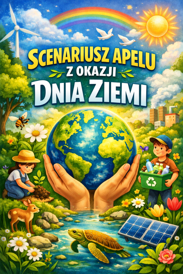 DZIEŃ ZIEMI – scenariusz apelu/uroczystości dla klas 4–8 (plik do edycji)