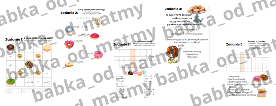 Prawdziwie matematyczny TŁUSTY CZWARTEK!