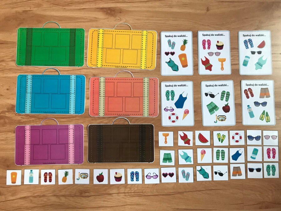 ⏳????PAKOWANIE WALIZKI ⏳????#gra #koncentracja uwagi #pamięć