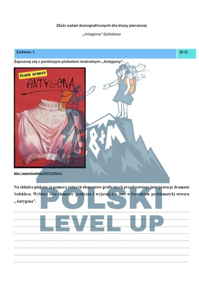 Test ikonograficzny_Antygona_Polski Level Up