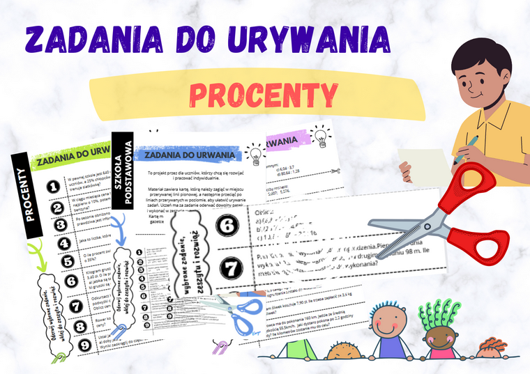 Zadania do urwania - procenty