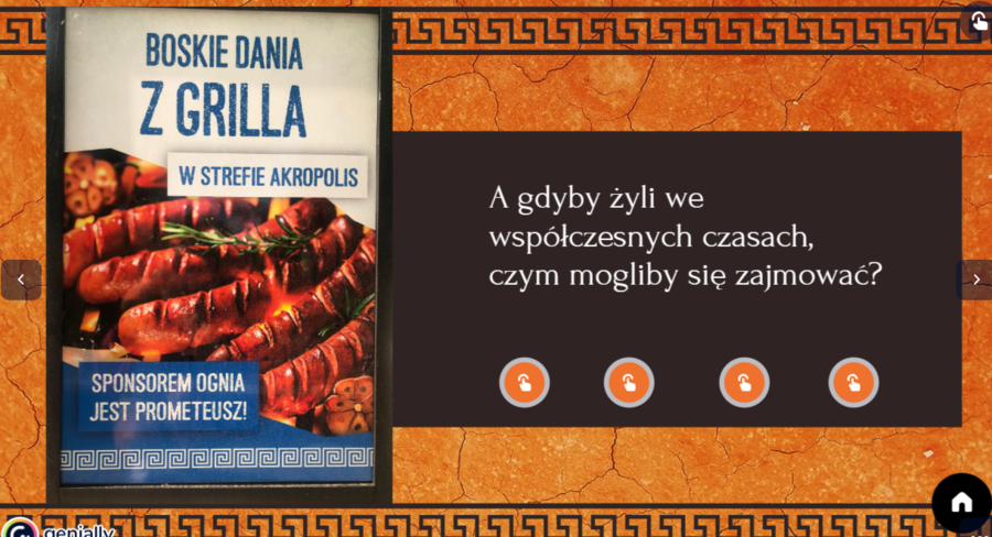 Mitologia - cykl lekcji