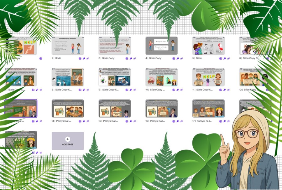 Prezentacja multimedialna w genial.ly „Gdzie mogę szukać pomocy, gdy jest mi trudno?" Edukacja zdrowotna. Klasa 5. Dział „Moje zdrowie psychiczne".