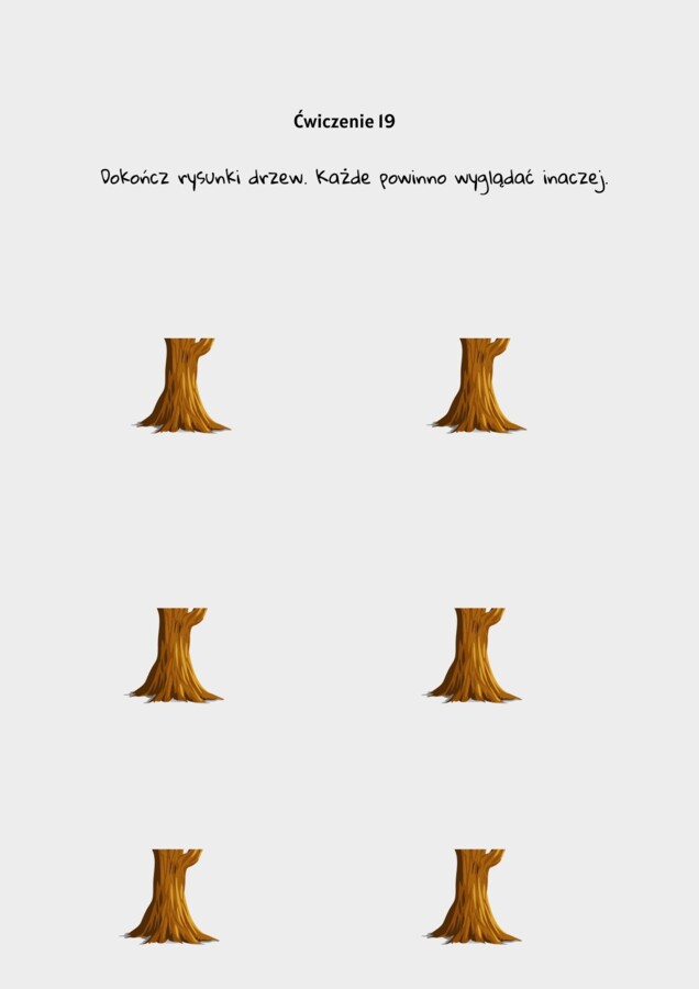 Kreatywne karty pracy dla dzieci i młodzieży