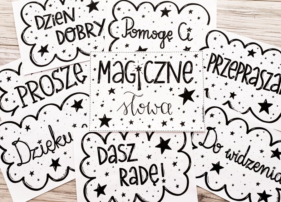 GAZETKA - "Magiczne słowa"