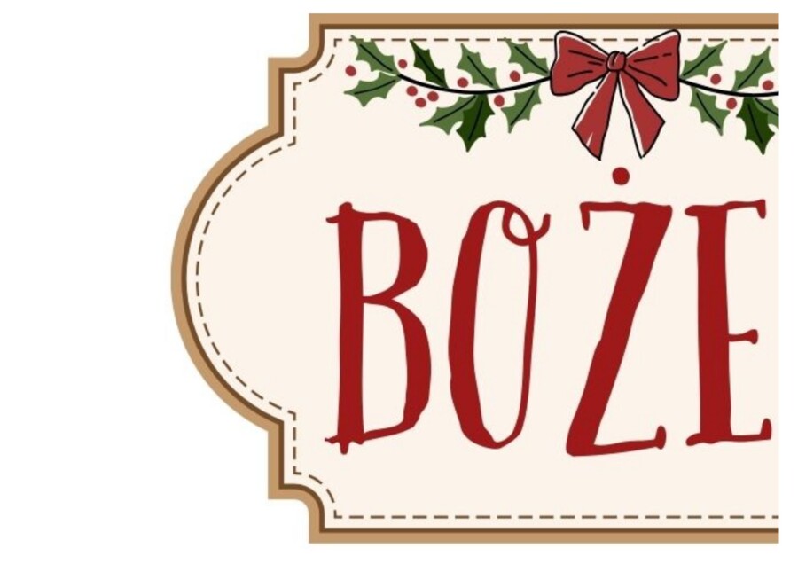 BOŻE NARODZENIE - zestaw materiałów (duża grafika)