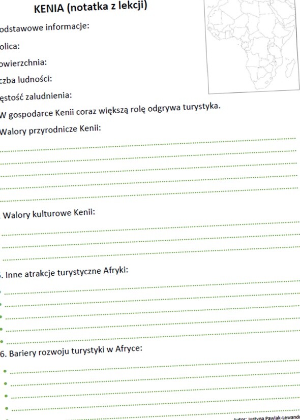 Kenia (notatka do uzupełnienia)