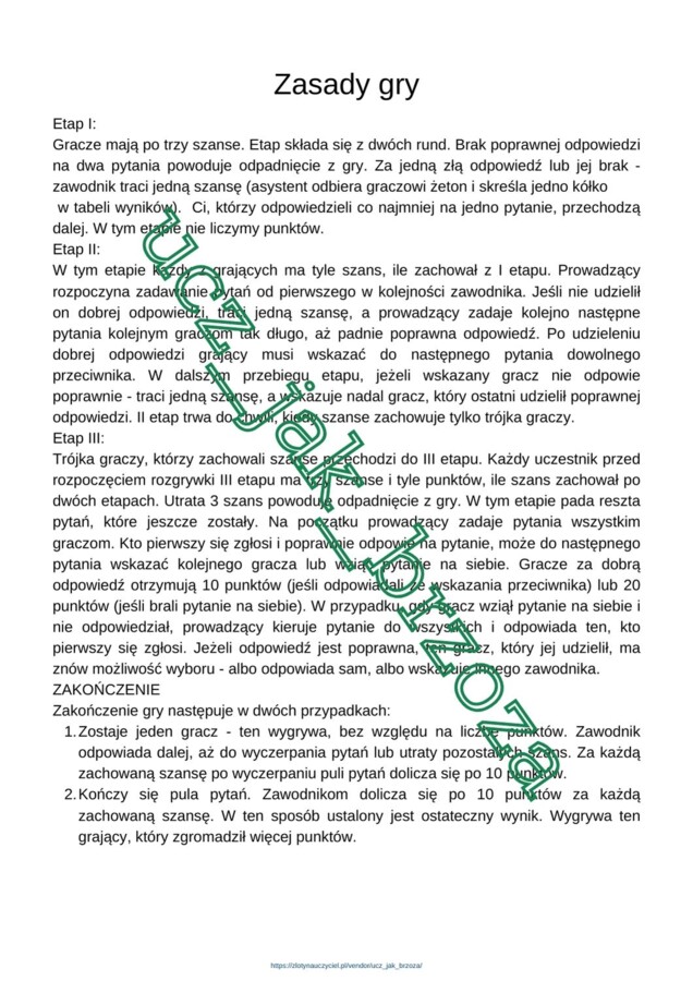 Jeden z dziesięciu, 1 z 10, konkurs matematyczny