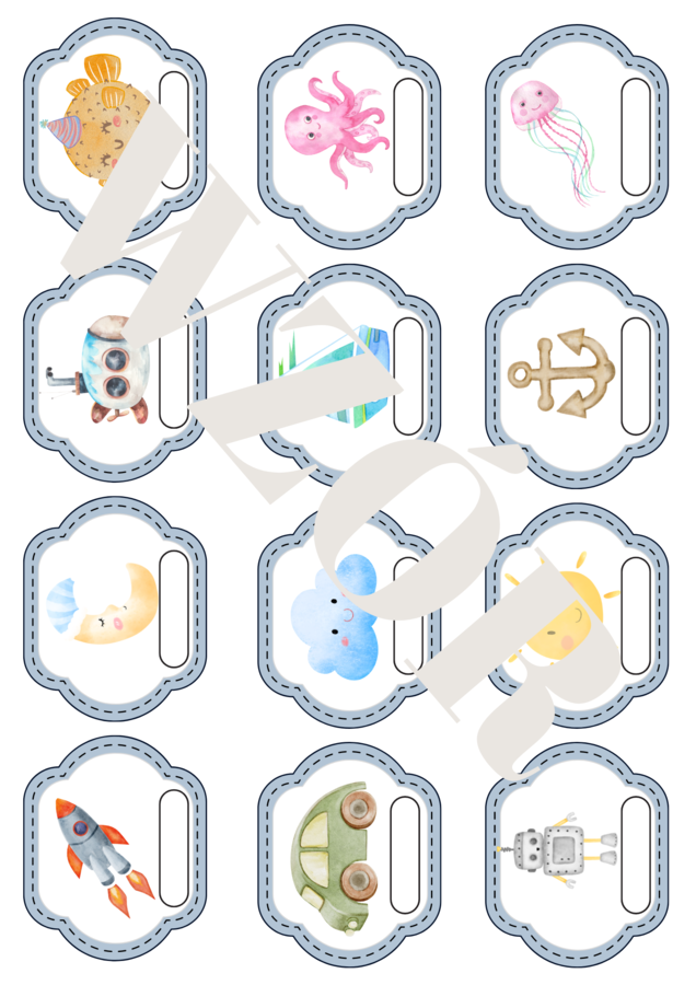 Morska paczka -plansze i pomoce oraz kalendarz z krabem