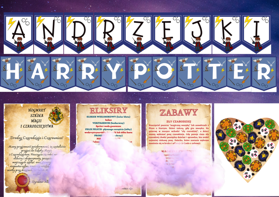 Pakiet Andrzejki Harry Potter