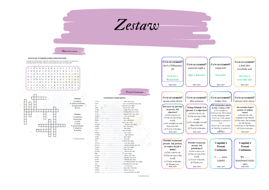 Brainy 4 unit 8 zestaw
