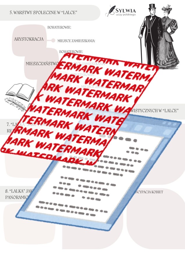 📒Notatnik maturalny "Lalka" Bolesław Prus