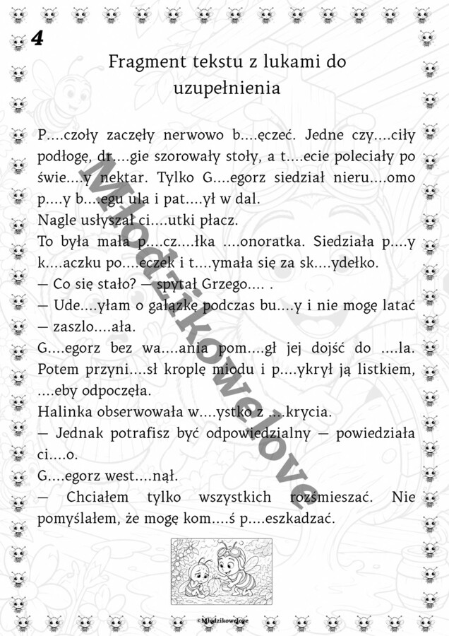 Stacje zadaniowe- ortografia (rz po spółgłoskach)