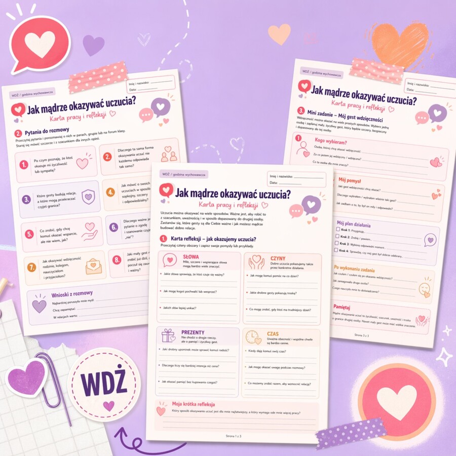 Jak mądrze okazywać uczucia?