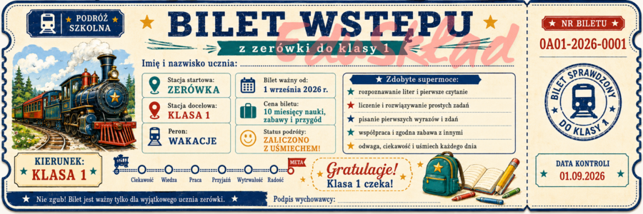 🎟️ Bilety wstępu do następnej klasy