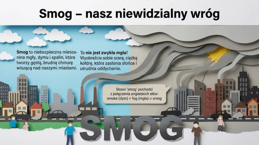 Edukacyjna Sieć Antysmogowa (ESA) – NASK, Czyste powietrze (gazetka szkolna / prezentacja)