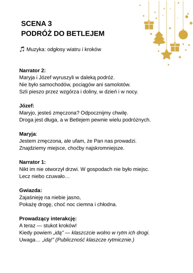 Pakiet na Jasełka w super cenie