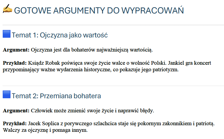 Notatka "Pan Tadeusz" Adama Mickiewicza