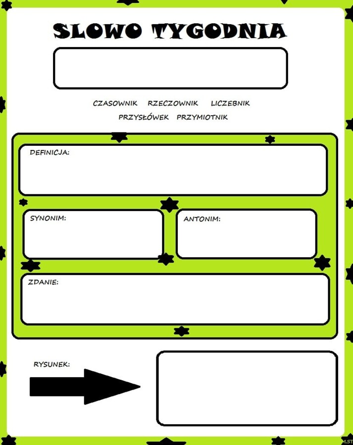 Język polski. Słowo tygodnia