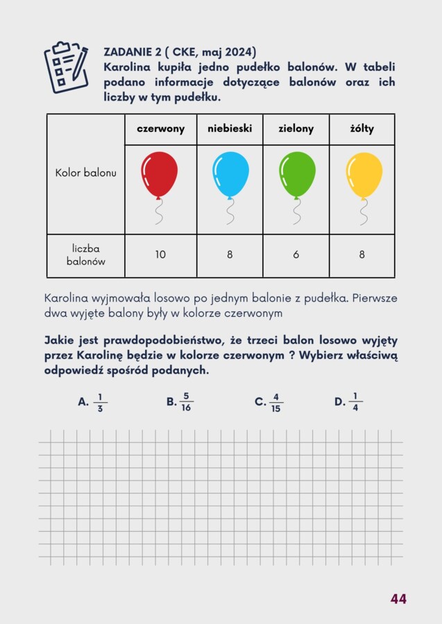 PRAWDOPODOBIEŃSTWO I STATYSTYKA z Matixem do E8