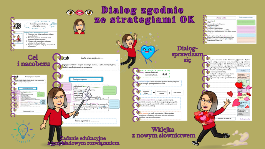 Krótkie formy wypowiedzi- pakiet 10 form- scenariusze, karty pracy