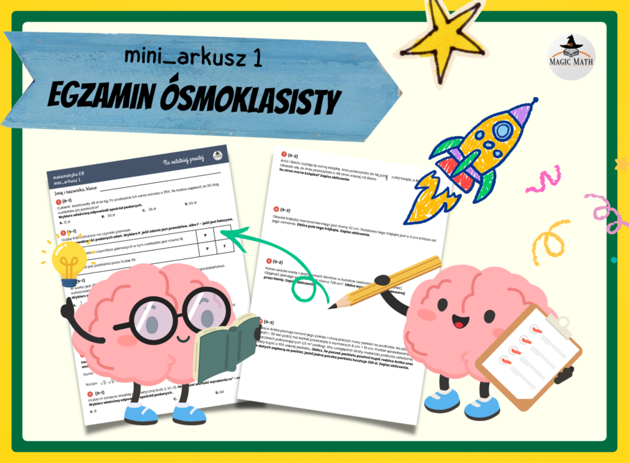 Przygotowanie do egzaminu - MINI ARKUSZ 1 - Na ostatniej prostej - E8