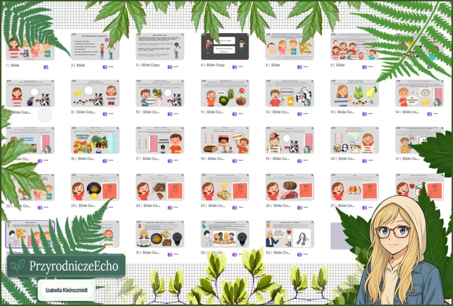 Prezentacja multimedialna w genial.ly „Jak przechowywać żywność?” Edukacja zdrowotna. Klasa 4. Dział „Moje odżywianie”.