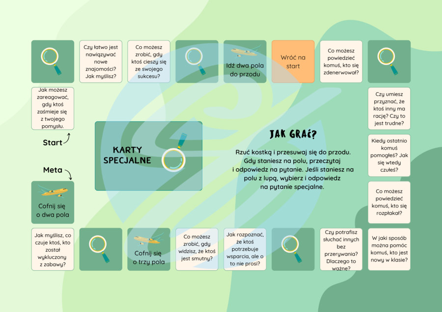 Empatia – gra planszowa rozwijająca umiejętności społeczne