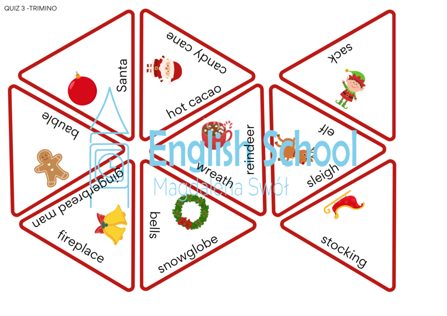 CHRISTMAS – Escape Room/ Stacje dydaktyczne (klasy 1-3)