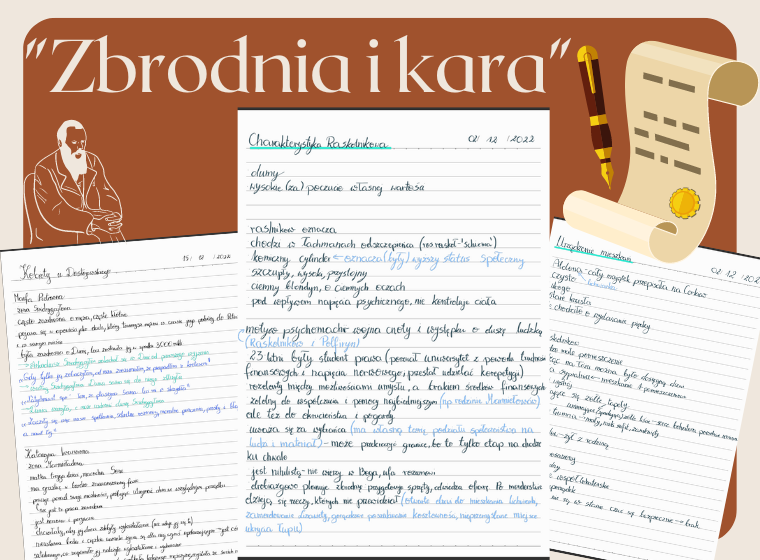 ZBRODNIA I KARA - notatka