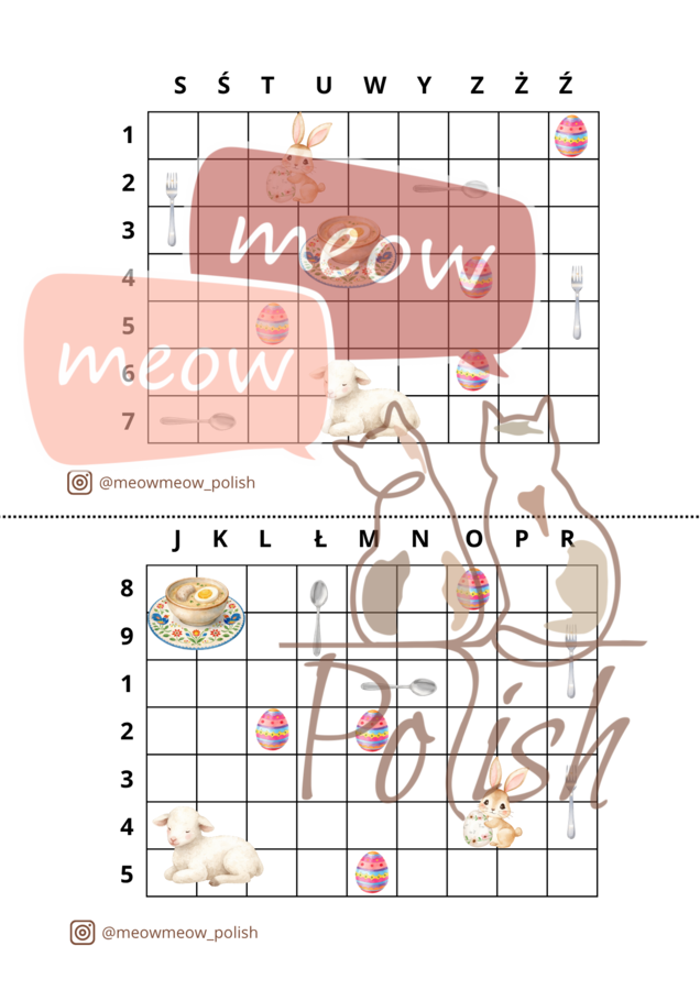 Wielkanocne zabawy - JPJO A0-B1