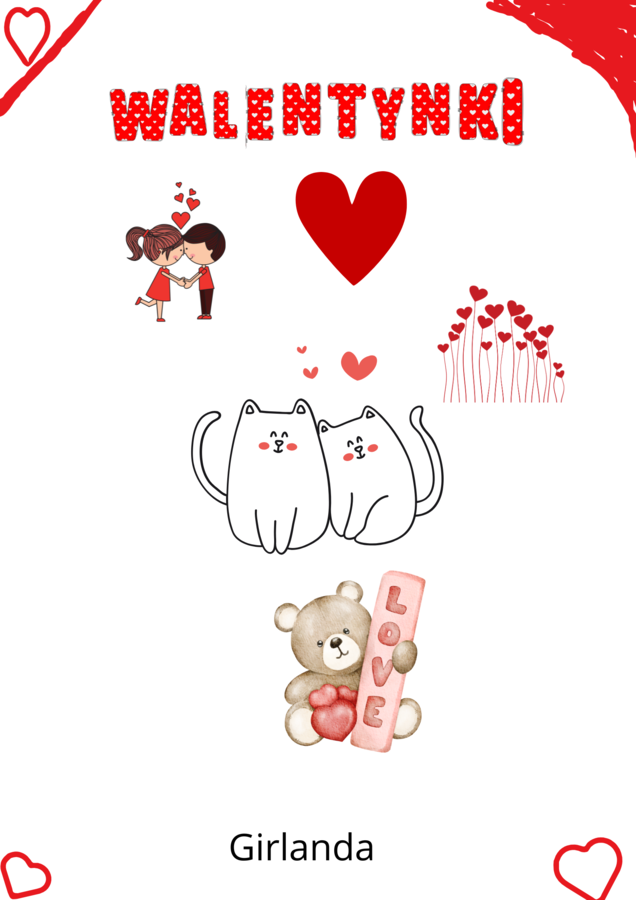 Girlanda Walentynkowa