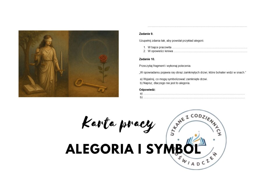 Karta pracy — ALEGORIA I SYMBOL