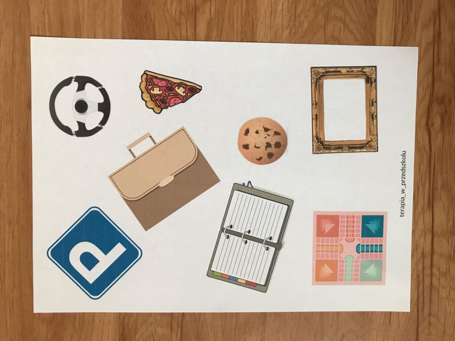 Na tropie kształtów #percepcjawzrokowa #naukakształtów #koło#trójkąt#kwadrat#prostokąt