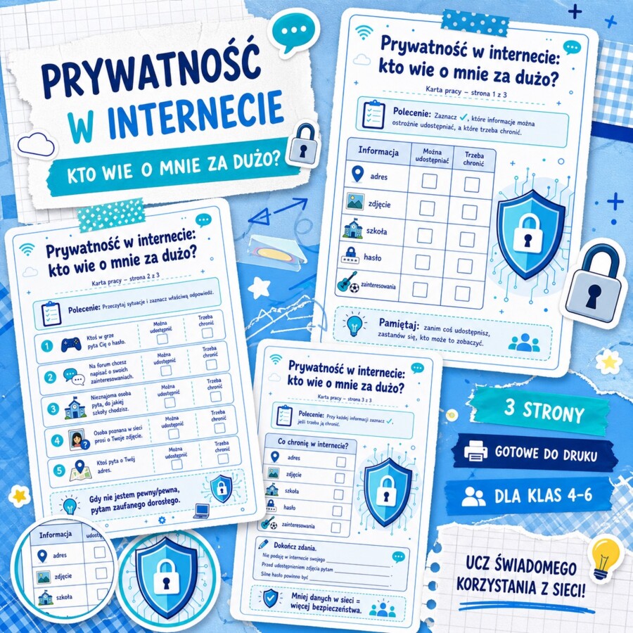 Prywatność w internecie: kto wie o mnie za dużo?