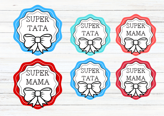 Odznaka -dzień rodziny, dzień mamy, dzień taty