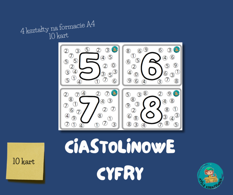 MEGA ZESTAW ZABAW Z CIASTOLINĄ - LITERY, CYFRY, KSZTAŁTY, SYLABY