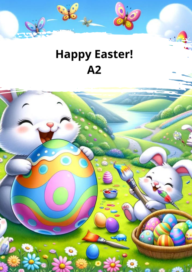 Happy Easter A2. Karty Pracy: Wielkanoc. Gotowa Lekcja. Worksheet