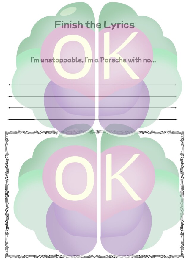 🎶✍️ Re-Mix the Lyrics – Finish, Draw & Create! | Part 2