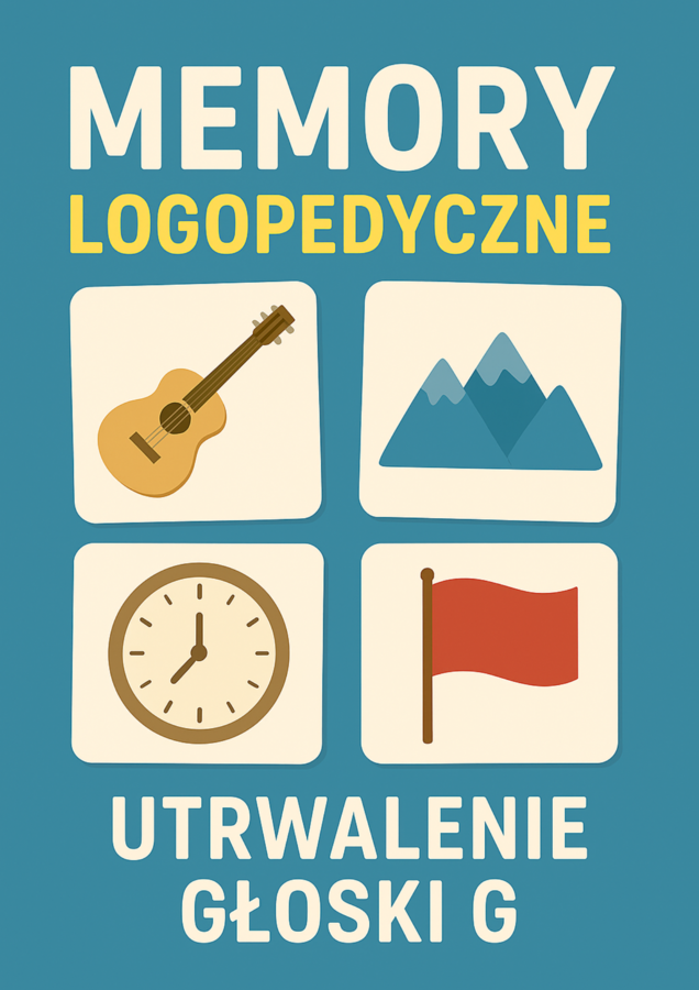 Memory logopedyczne – Utrwalenie głoski „G”