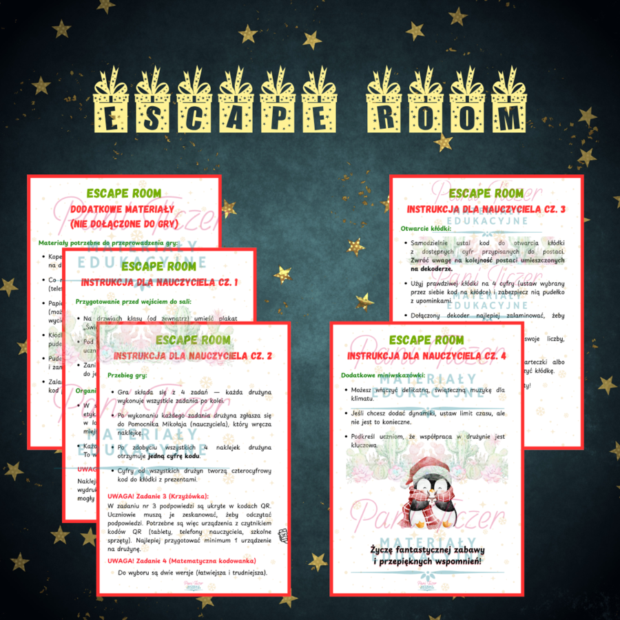 ESCAPE ROOM - Boże Narodzenie