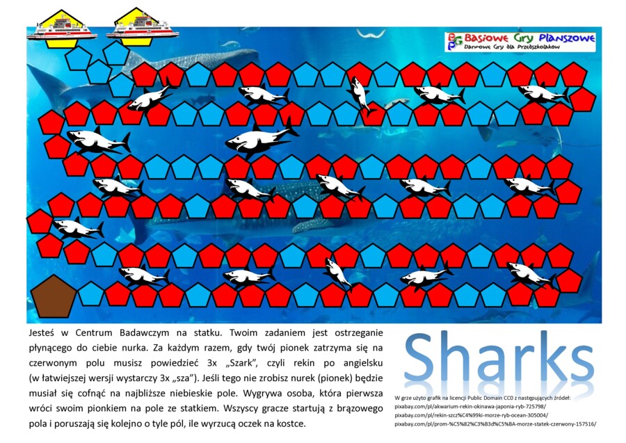 Sharks – Gra planszowa