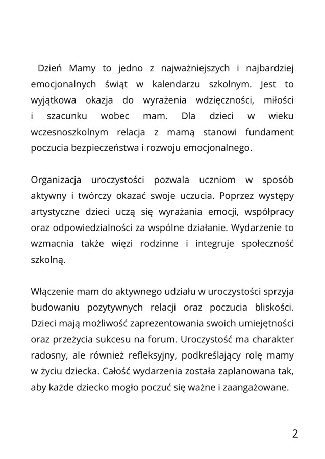 Mama idealna - scenariusz apelu 1-3