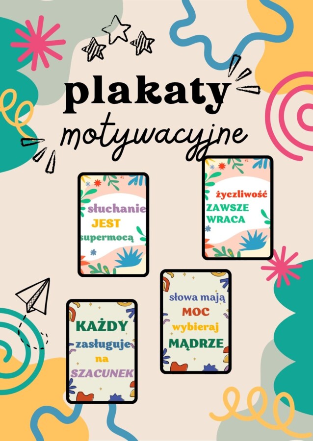 Plakaty motywacyjne